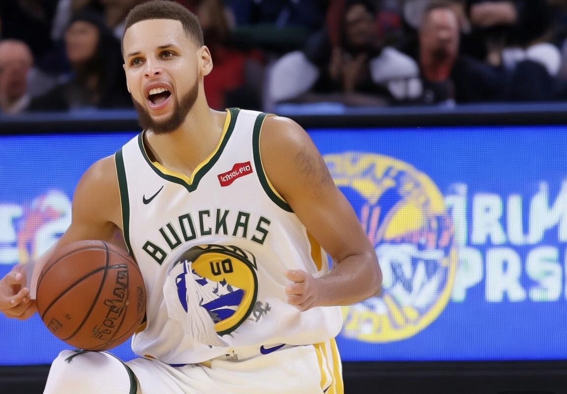 雄鹿队金州勇士队三方交易达成，克里斯·米德尔顿联手斯蒂芬·库里冲冠